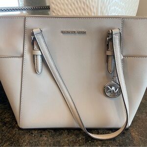 Michael Kors light gray Tote Bag